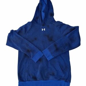 Under Armour Kids Blue Hoodie Sweater